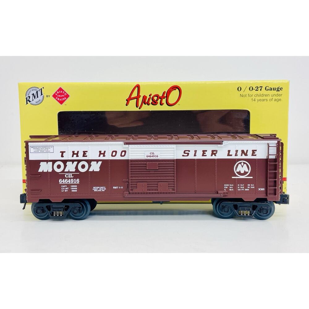 RMT Monon Hoosier Line Box Car #646916 w/ BEEPeople Figure 96499-16A New